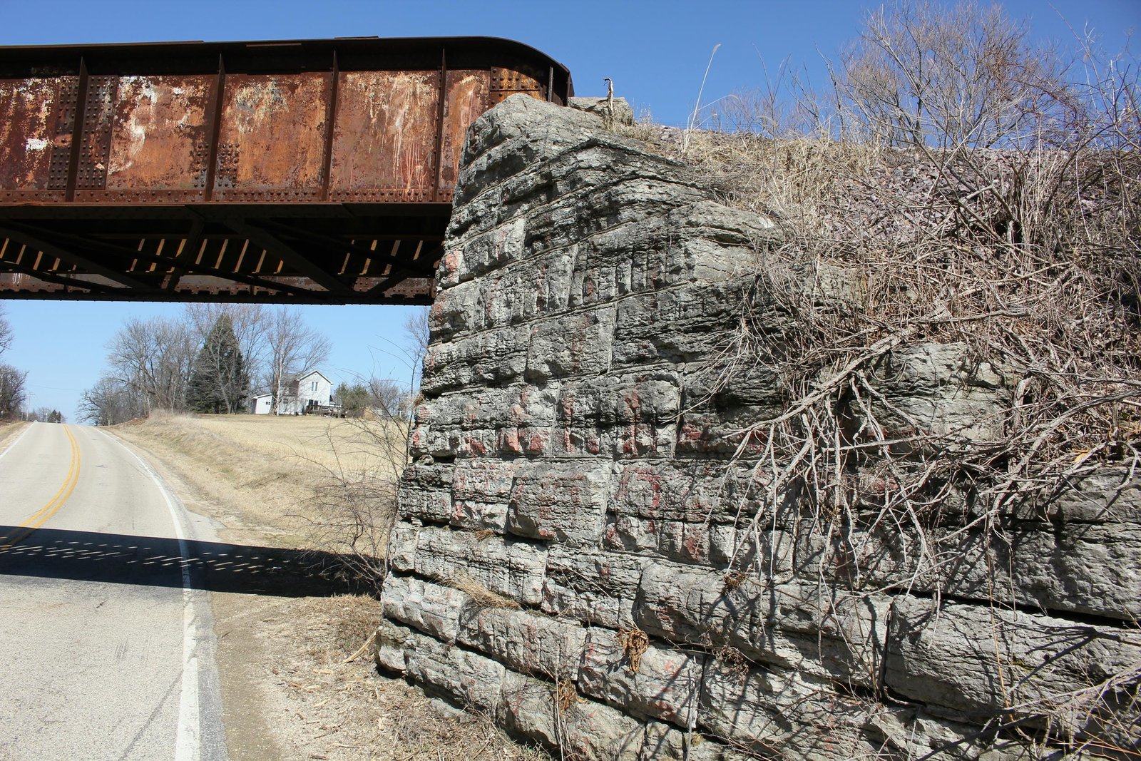 East abutment